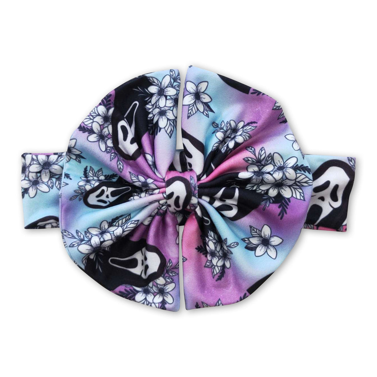 Scream queen floral baby girls Halloween bummies outfits