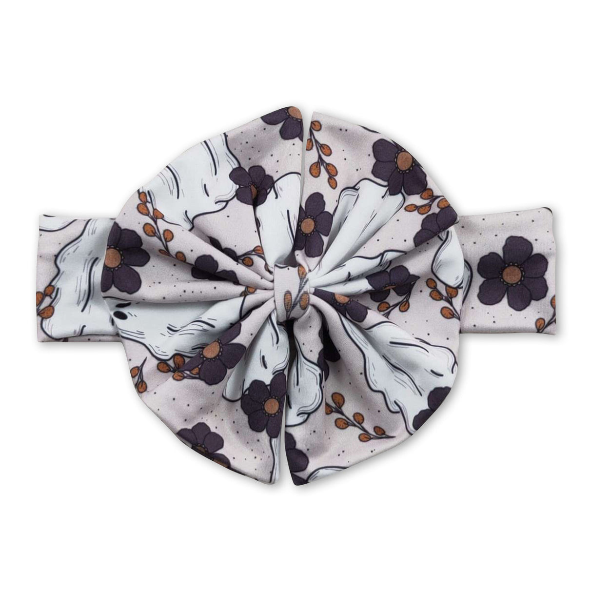 Little boo ghost floral bummies baby girls Halloween outfits