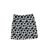 Cow print baby girls skirt