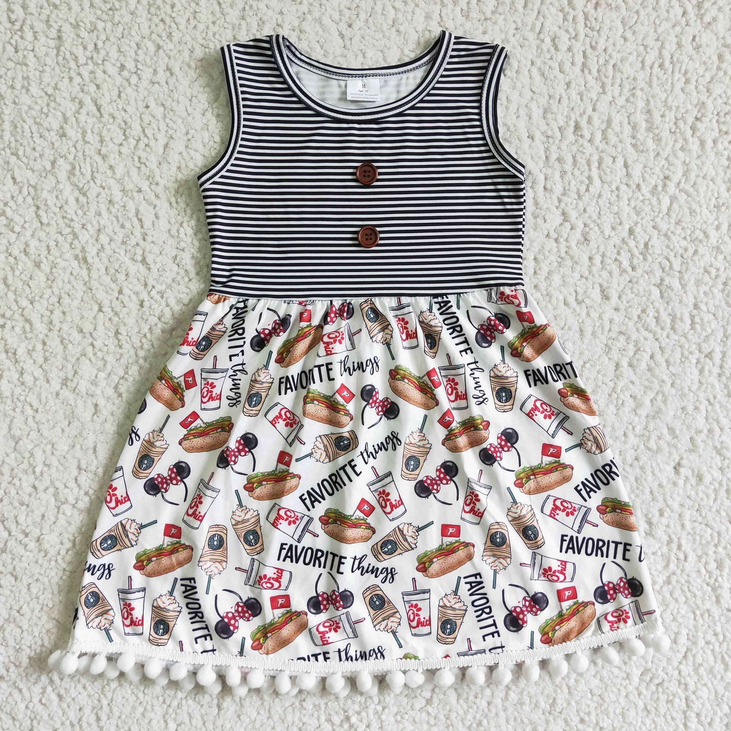 Favorite things sleeveless girls summer dresses