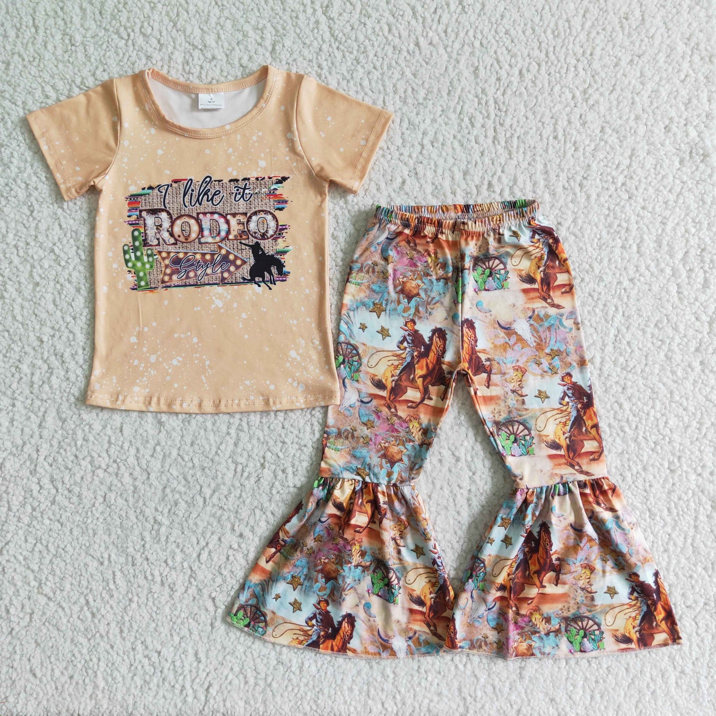 Rodeo shirt horse pants girls western clothes
