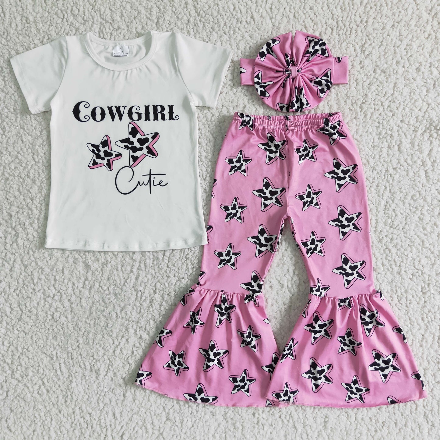 Cowgirl cutie shirt star pants girls western clothes