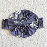 One shoulder shirt pumpkin skull pants girls Halloween outfits