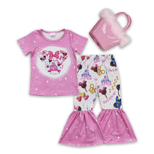 Never grow up mouse castle girls outfits purse set