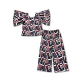 Scream shirt pants kids girls Halloween clothing set