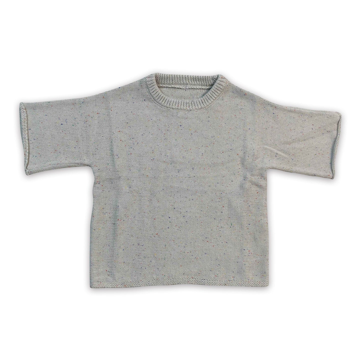 Grey winter top kids girls sweater