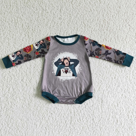 Club long sleeve baby girls Halloween romper