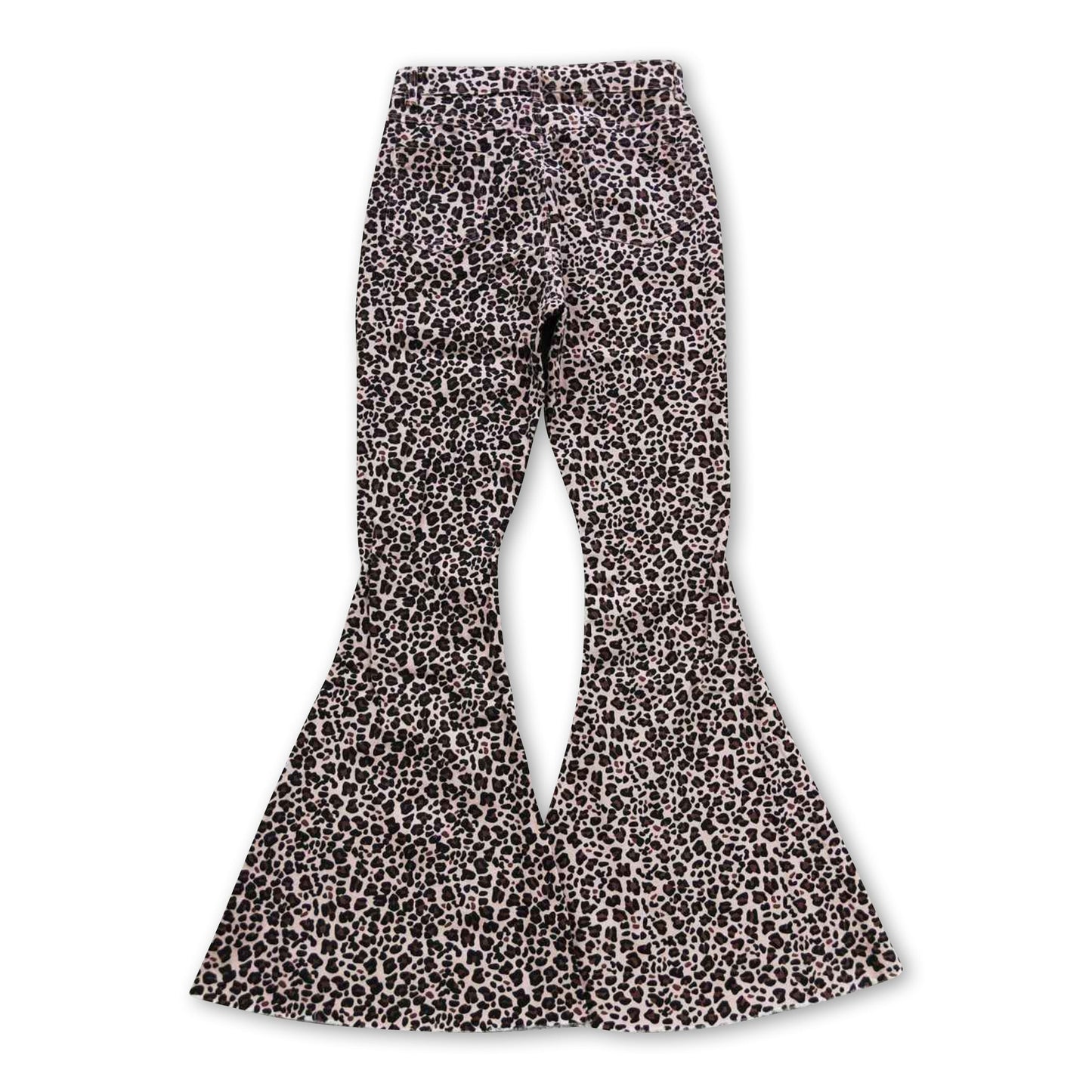 Leopard women denim pants adult jeans
