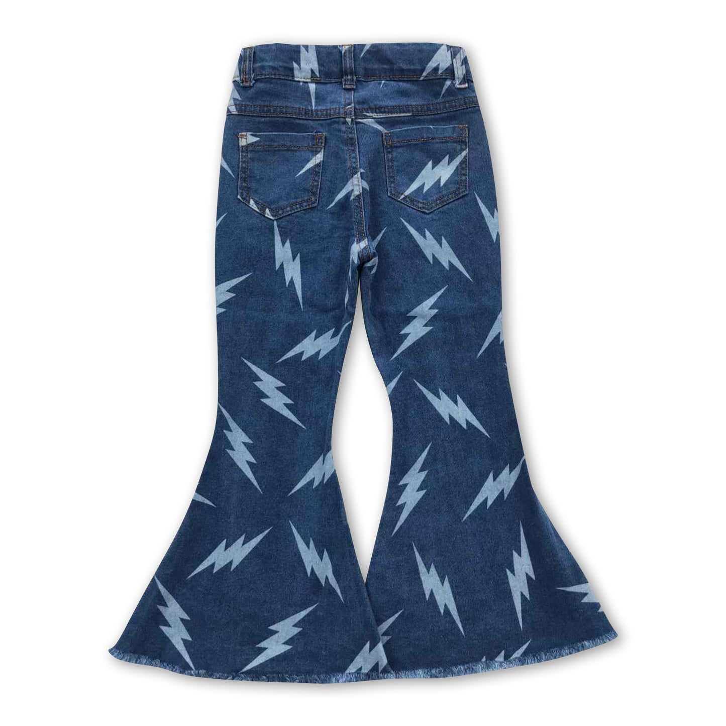 Thunder pocket denim pants western girls jeans