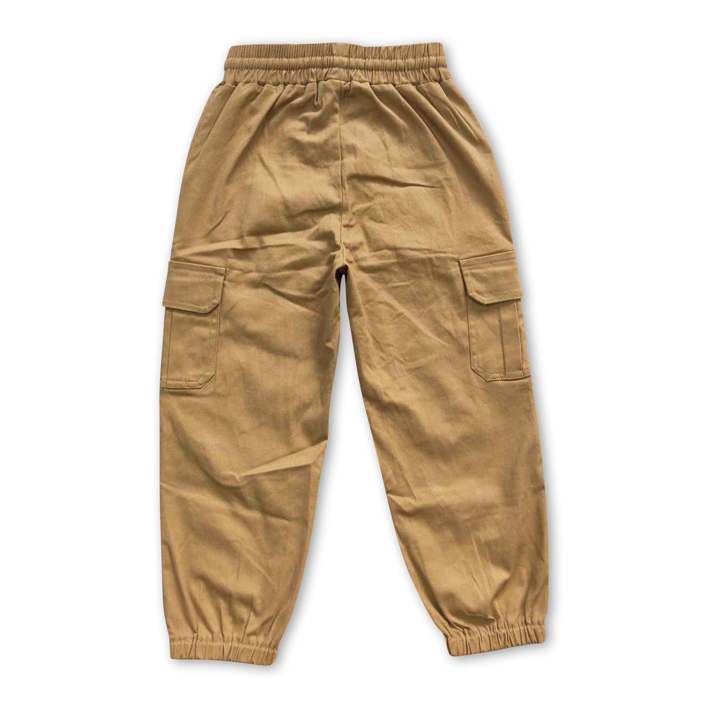 Khaki pockets baby kids pants