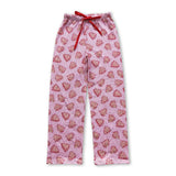 Christmas tree cake print adult pants