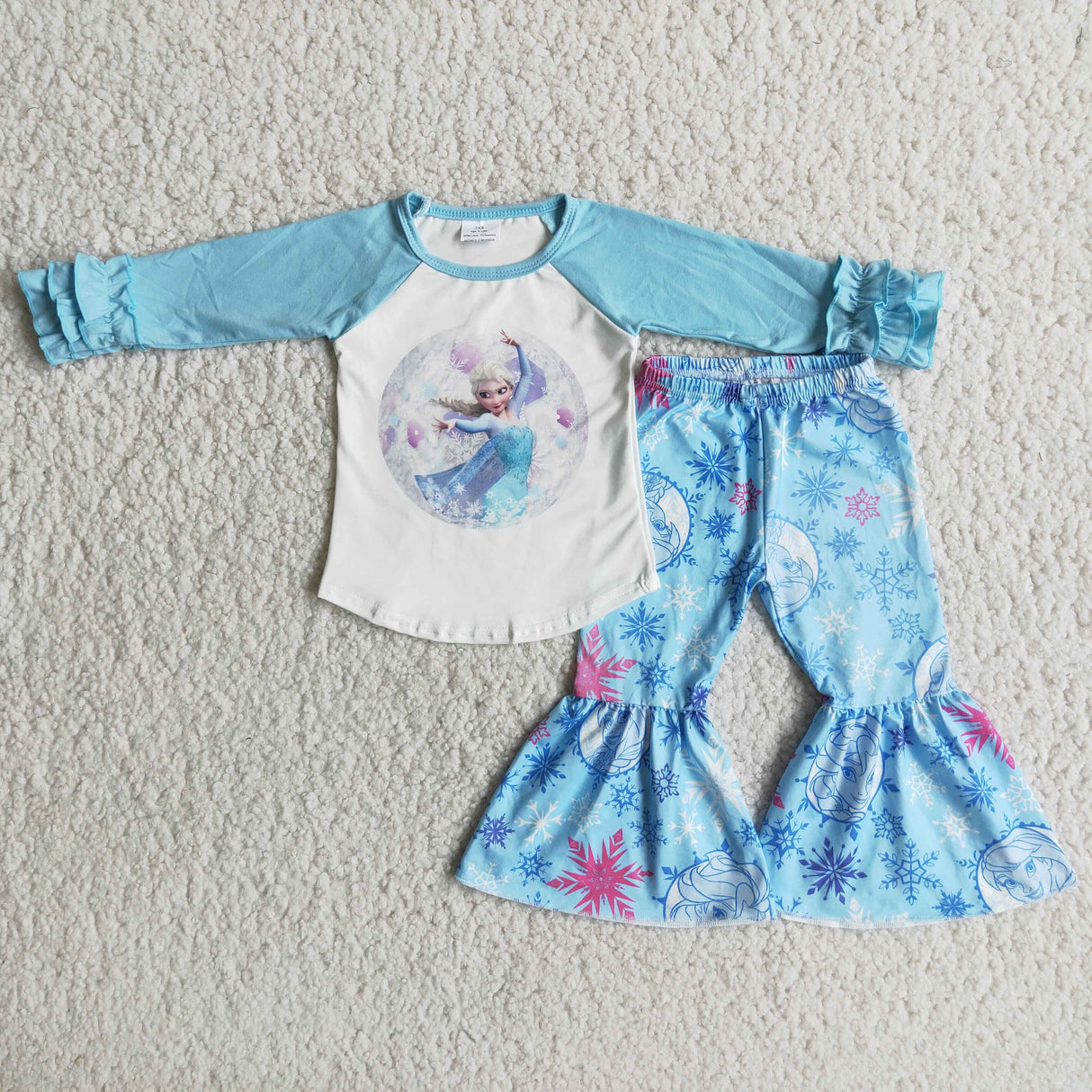 Long sleeve princess wholesale girls clothing