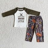 Deer print camo pants boy clothing