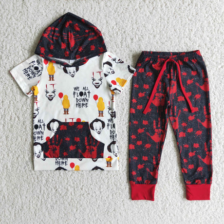 We all float down here boy hoodies Halloween outfits