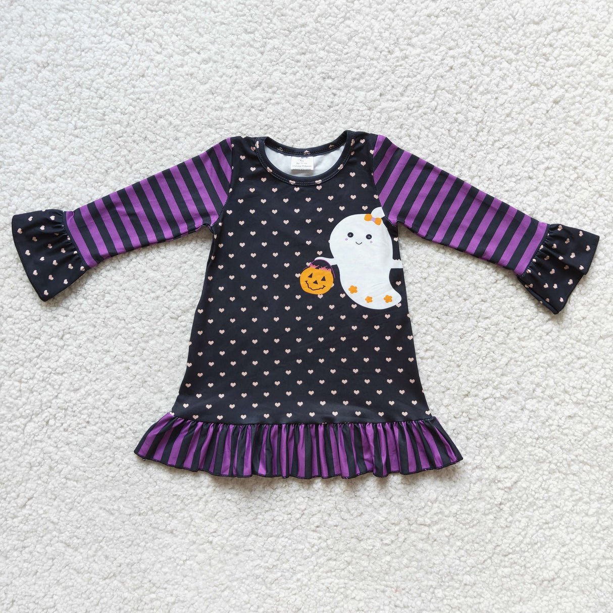 Ghost screen print Halloween dresses