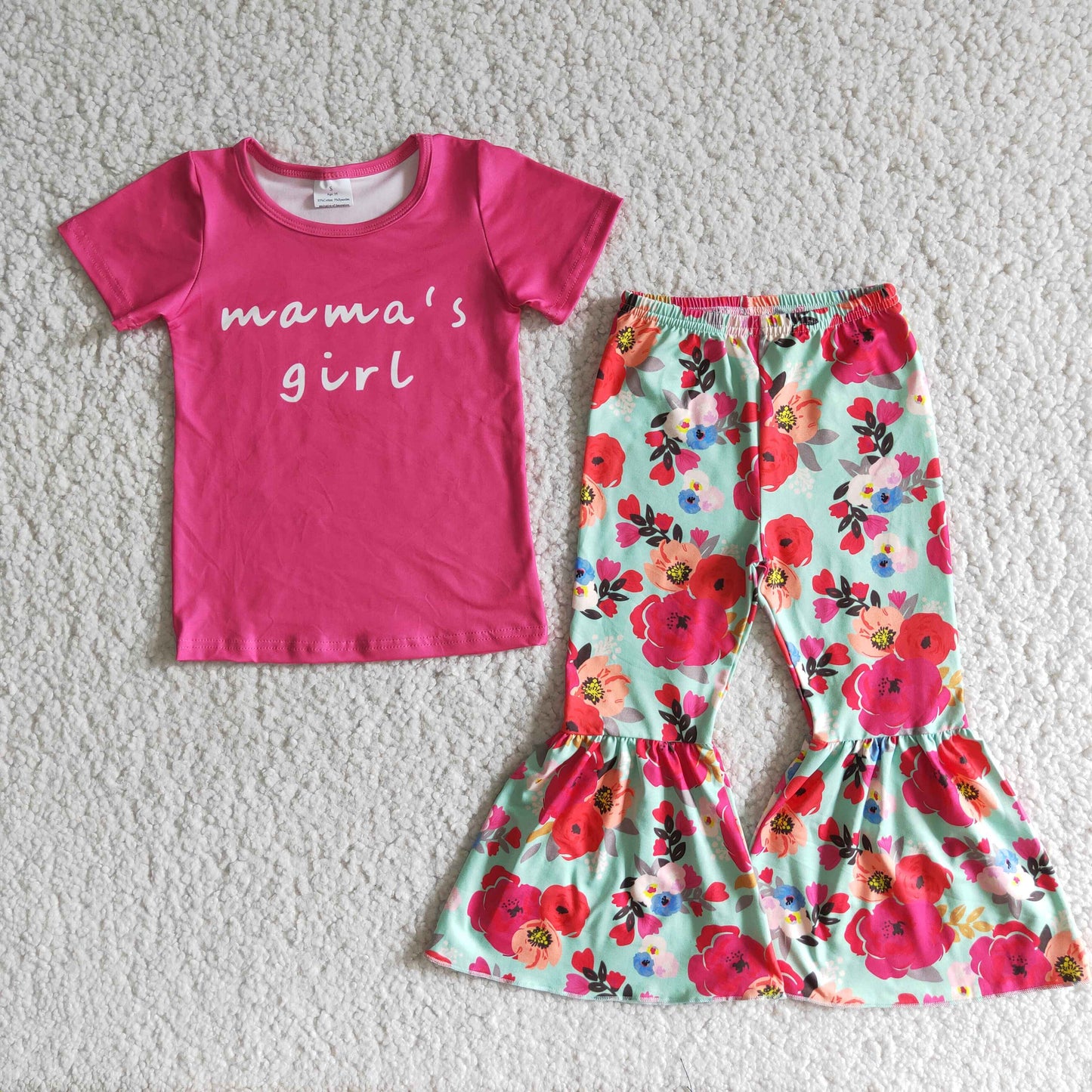 Mama's Girl Floral Outfit