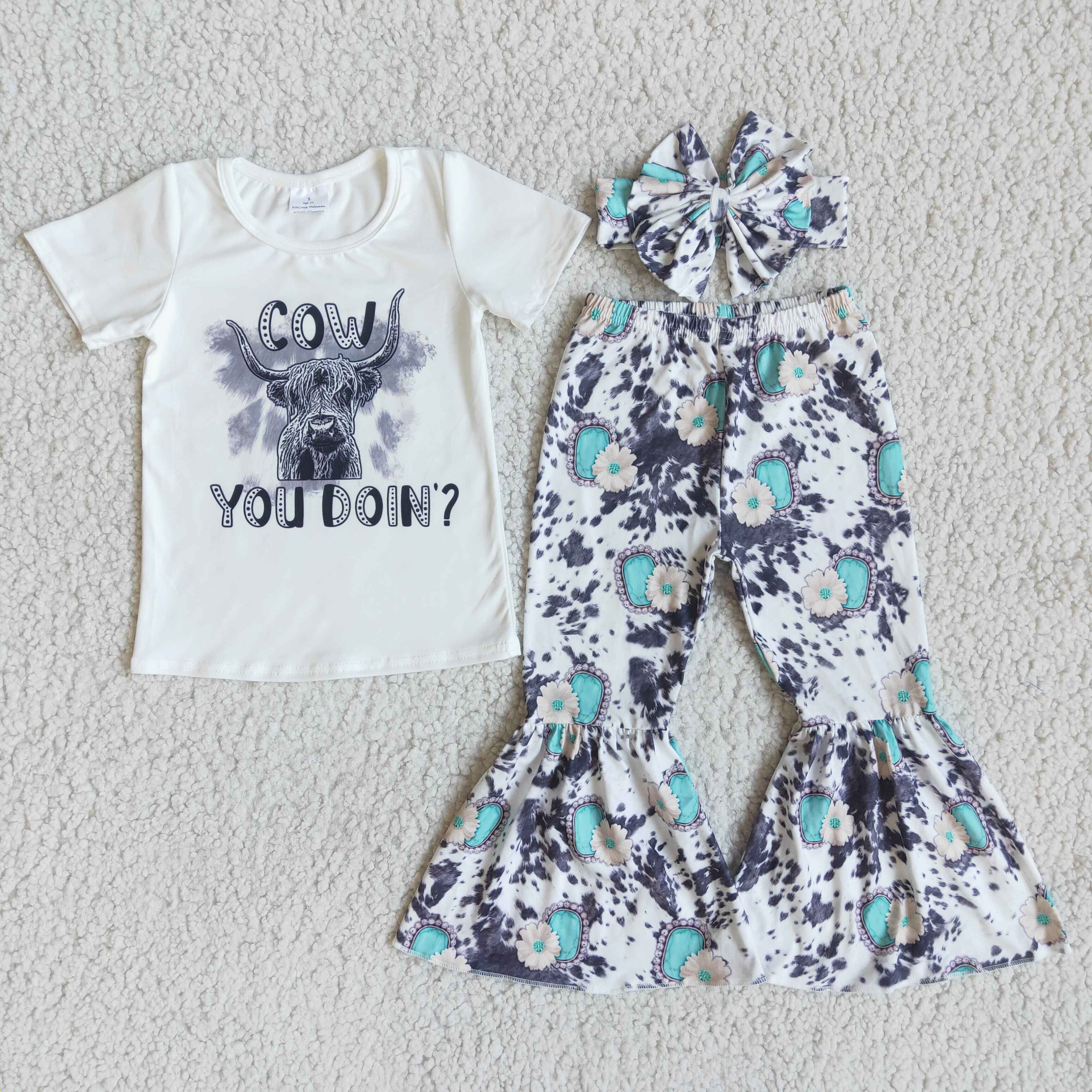 Western baby hot sale girl outfits