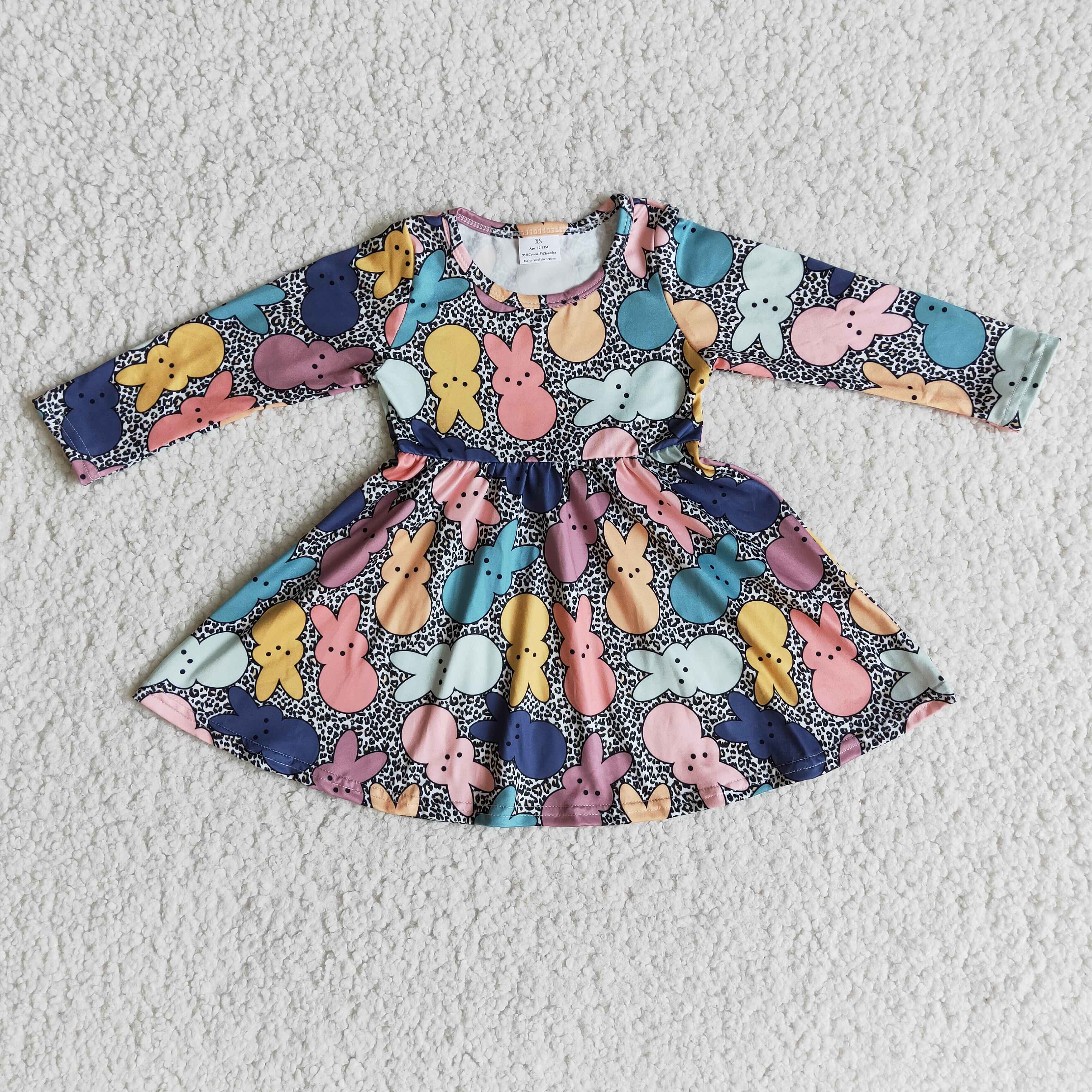 Long sleeve easter hot sale dresses for toddlers