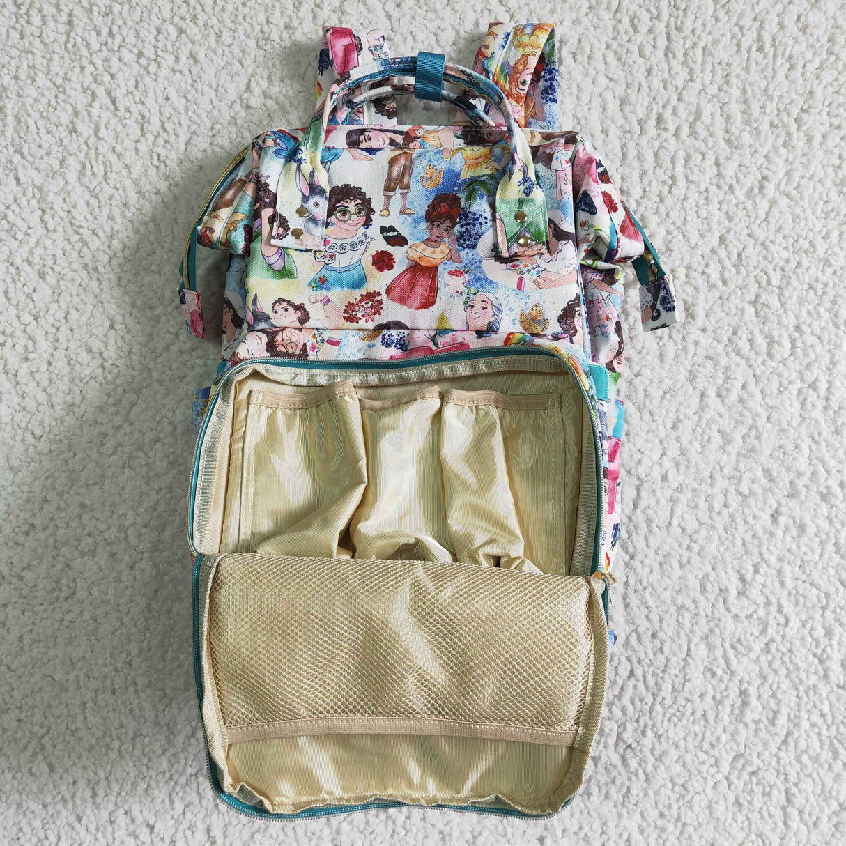 Cute print magic bag backpack