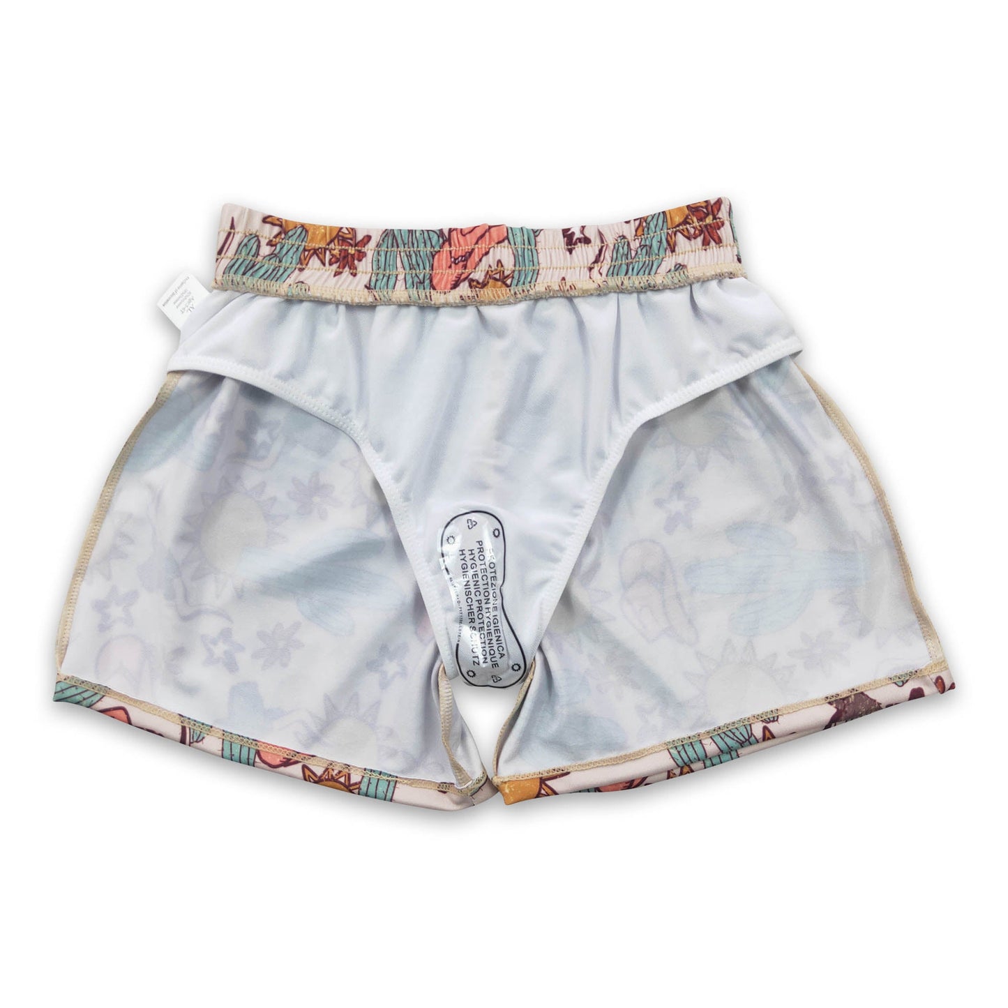 Bull skull highland cow hats boy swim trunks