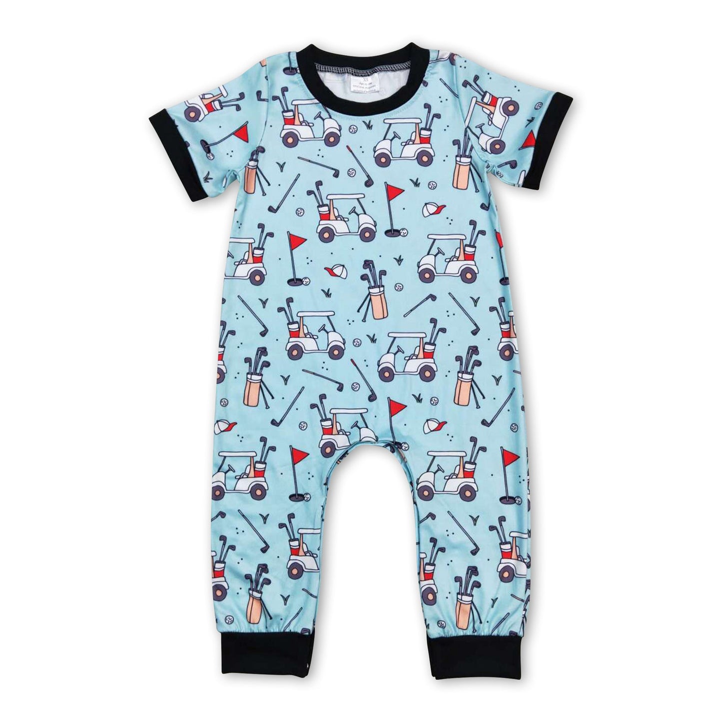 Boys Fairway Golf Romper main image 1