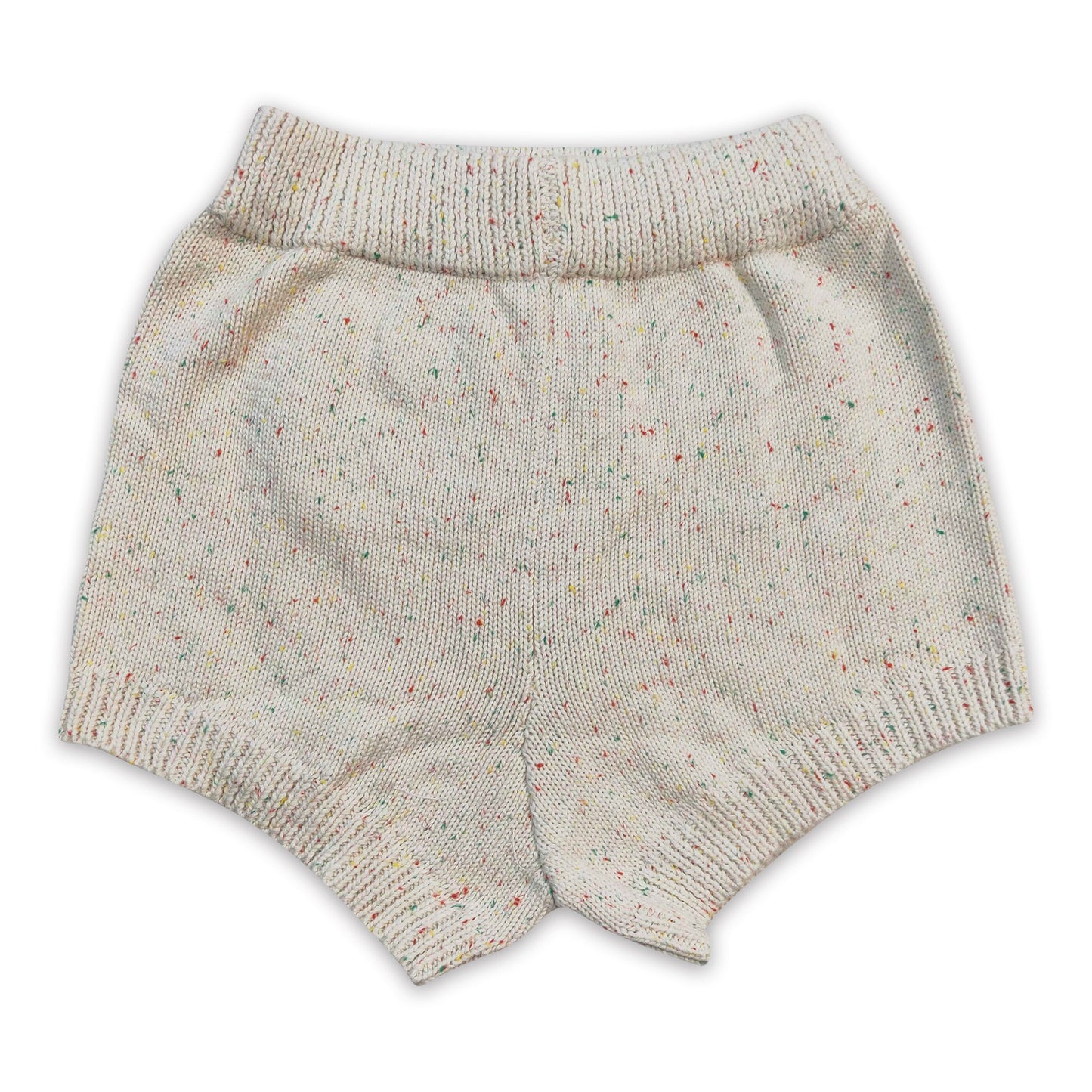 Beige pockets thick kids girls winter shorts