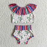 Baby Cactus Llama Bummies Set